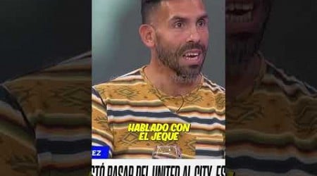 Tevez hablo de su salida del Manchester United al Manchester City