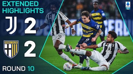 JUVENTUS-PARMA 2-2 | EXTENDED HIGHLIGHTS | SERIE A 2024/25