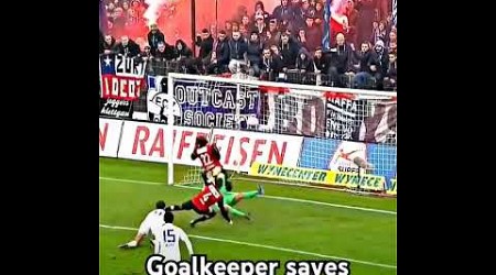 Goalkeeper saves penalty kick#football#goalkeeper#fifafootball #europaleague