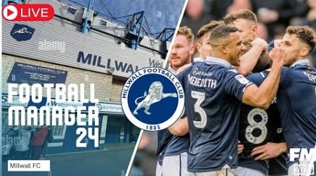 Football Manager 2024 LIVE ! Millwall FC Mastermind Shares Top EPL Promotion Strategies!