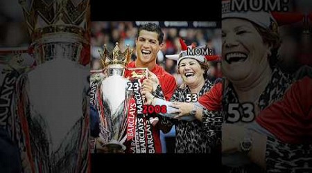 Ronaldo With His Mom 