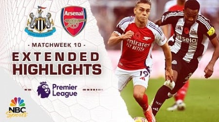 Newcastle United v. Arsenal | PREMIER LEAGUE HIGHLIGHTS | 11/2/2024 | NBC Sports