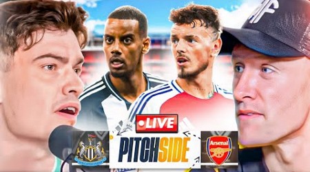 NEWCASTLE vs ARSENAL! Ft. WillNE | Pitch Side LIVE!