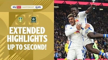 UP TO SECOND! | Leeds United v Plymouth Argyle extended highlights