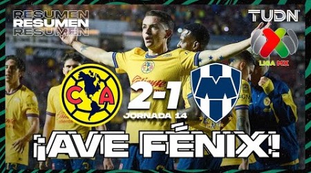 HIGHLIGHTS | América 2-1 Monterrey | Liga Mx -AP2024 - J14 | TUDN