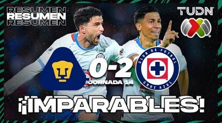 HIGHLIGHTS | Pumas 0-2 Cruz Azul | Liga Mx -AP2024 - J14 | TUDN