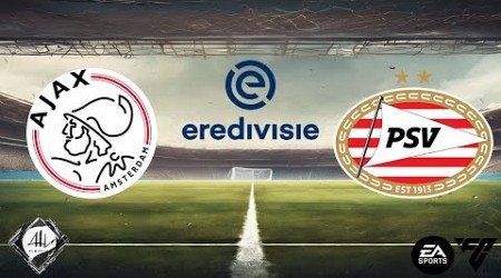 Ajax x PSV - 11 rodada Eredivisie 24/25 - EA FC