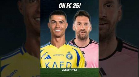 What if Ronaldo&#39;s Al Nassr and Messi&#39;s Inter Miami joined the Champions League? FC 25