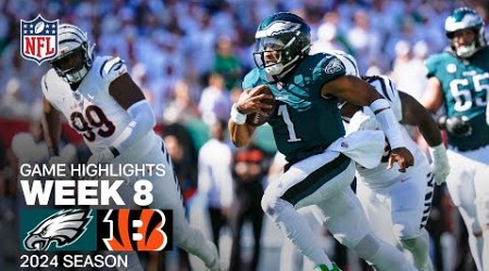 Philadelphia Eagles vs. Cincinnati Bengals | 2024 Week 8 Game Highlights