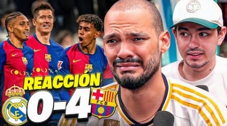 REACCIONANDO AL REAL MADRID 0-4 BARÇA *HUMILLACIÓN HISTÓRICA*