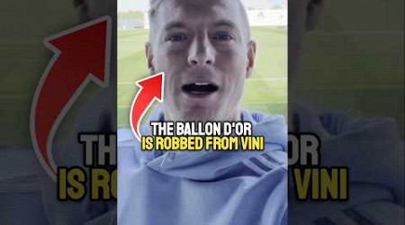 Legends and madrid players crazy reaction to Vini losing the ballon dor.