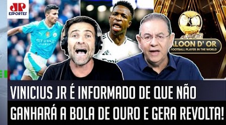 &quot;É SACANAGEM!!! É PALHAÇADA!!! O Vinicius Júnior NÃO VAI GANHAR esse LIXO da Bola de Ouro porque...&quot;