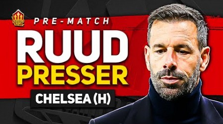 RUUD Stays at United! Nistelrooy Press Conference! Man Utd vs Chelsea