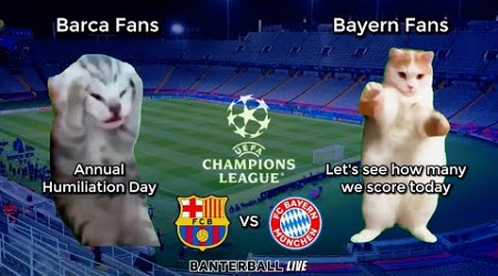 FC BARCELONA 4-1 BAYERN MUNICH | Cat Memes Highlights | UEFA CHAMPIONS LEAGUE 2024/25