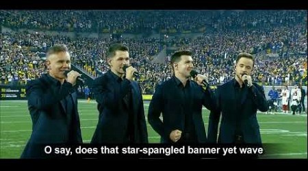 Celtic Thunder Odyssey - The Star Spangled Banner (Monday Night Football)