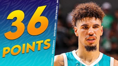 LaMelo Ball 36 PTS &amp; 6 AST vs Celtics 