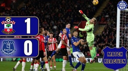 SOUTHAMPTON 1-0 EVERTON | MATCH REACTION