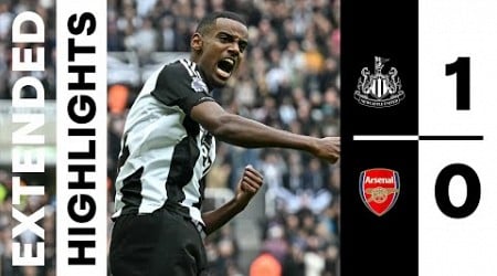 Newcastle United 1 Arsenal 0 | EXTENDED Premier League Highlights