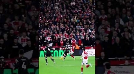 BUKAYO SAKA&#39;S 50TH PL GOAL! SLO MO FROM THE NORTH BANK ❤️