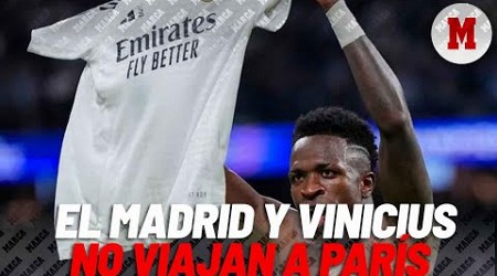 ¡Vinicius no va a la gala del Balón de Oro al enterarse que no es el ganador! DIRECTO MARCA