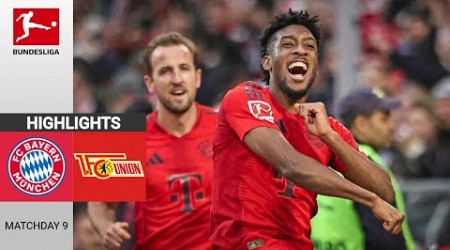 Bayern München - Union Berlin | 3:0 | Zusammenfassung | Bundesliga 2024-25 | bayern union berlin