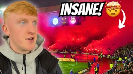 Celtic Fans Go PYRO CRAZY as they DEMOLISH Aberdeen! 