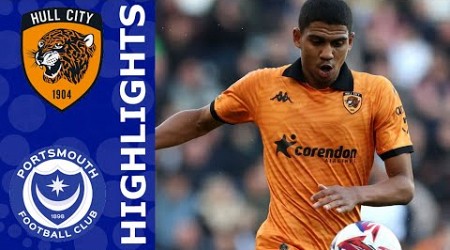 Hull City vs Portsmouth 1-1 Highlights | Championship - 2024/2025