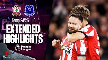 Southampton vs. Everton | Highlights Premier League | Jornada 10 | Telemundo Deportes