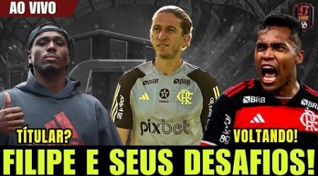 FILIPE E SEUS DESAFIOS | EVERTON ARAÚJO TITULAR? | ALEX SANDRO DE VOLTA