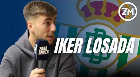 ENTREVISTA A IKER LOSADA, JUGADOR DEL REAL BETIS (Champions, Celta, Pellegrini...) Zona Mixta