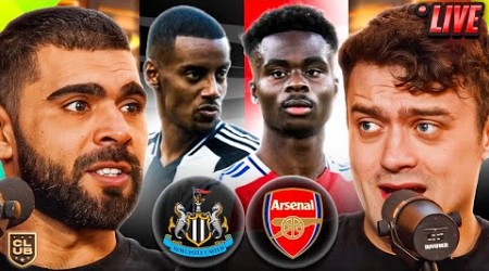 NEWCASTLE vs ARSENAL | THE CLUB LIVE