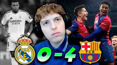 DAVOO XENEIZE REACCIONA REAL MADRID 0 - 4 BARCELONA l LA LIGA