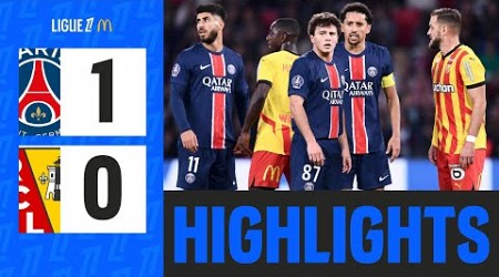 Le PSG CREUSE L&#39;ÉCART contre Lens | 10ème journée - Ligue 1 McDonald&#39;s 24/25