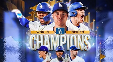 THE DODGERS ARE 2024 WORLD CHAMPIONS! (FULL FINAL INNING OF THEIR CLINCH!)