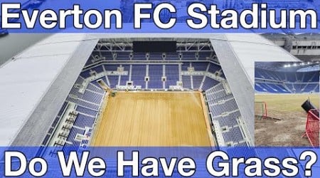 NEW Everton FC Stadium at Bramley Moore Dock. Do We Have Grass?