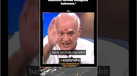 Galatasaray&#39;ın 2&#39;nci golündeki tartışmalı duran topu hakkında Ahmet Çakar&#39;ın yaptığı konuşma: