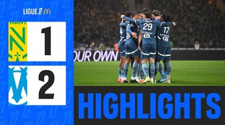 L&#39;OM S&#39;IMPOSE contre Nantes et S&#39;EMPARE de la 2e place | 10ème journée - Ligue 1 McDonald&#39;s 24/25