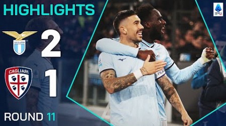 LAZIO-CAGLIARI 2-1 | HIGHLIGHTS | Lazio Claim Win as Cagliari See Red TWICE | Serie A 2024/25