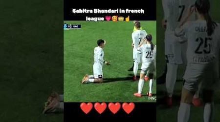 Sabitra Bhandari in french league 