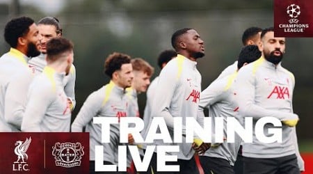 Live Training: Liverpool Prepare For Bayer Leverkusen | UEFA Champions League