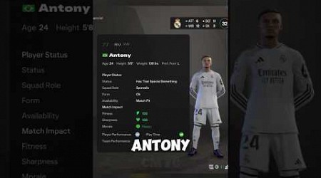 Can Mudryk and Antony WIN the Champions League with Real Madrid? FC 25