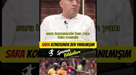 SARA KONUSUNDA BEN YANILDIM..#sinanengin #gabrielsara #galatasaray #shorts