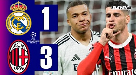 Real Madrid vs AC Milan (1-3) Extended HIGHLIGHTS | UEFA Champions League