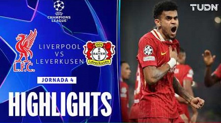 HIGHLIGHTS - Liverpool vs Bayer Leverkusen | UEFA Champions League 24/25 | TUDN