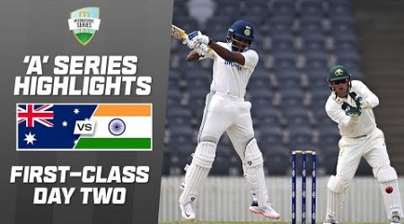 Australia A v India A | First-class match one | Day 2