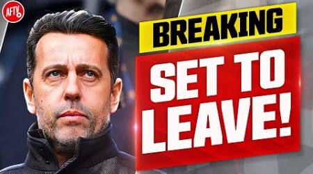 BREAKING NEWS: Edu Is Set To Leave Arsenal!