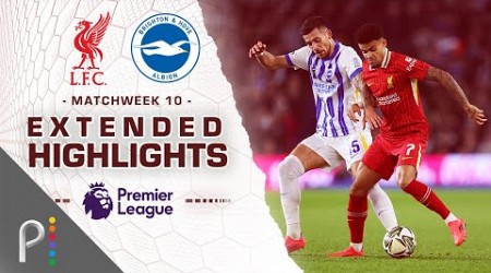 Liverpool v. Brighton | PREMIER LEAGUE HIGHLIGHTS | 11/2/2024 | NBC Sports