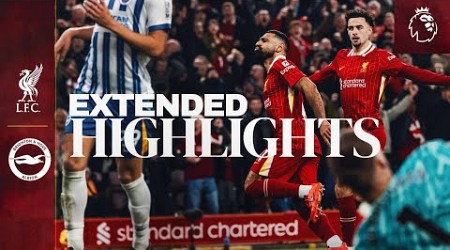 Extended Highlights: Gakpo &amp; Salah Score in Anfield Comeback! Liverpool 2-1 Brighton