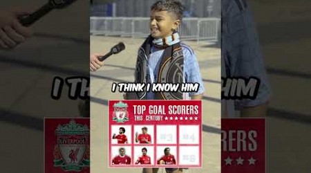 This Little Liverpool Fan CRUSHES HARD Soccer Trivia! 