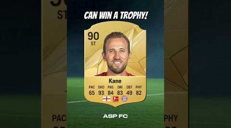 I gave every team a 1 rated Goalkeeper except Bayern Munich to see if Harry Kane can win a trophy!